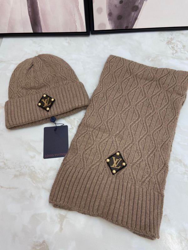 LV Scarf Hat hm14
